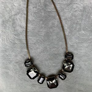 Black jewel necklace